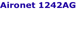 Aironet 1242AG AIR-AP1242AG-E-K9 - Access Point - Lightweight Version